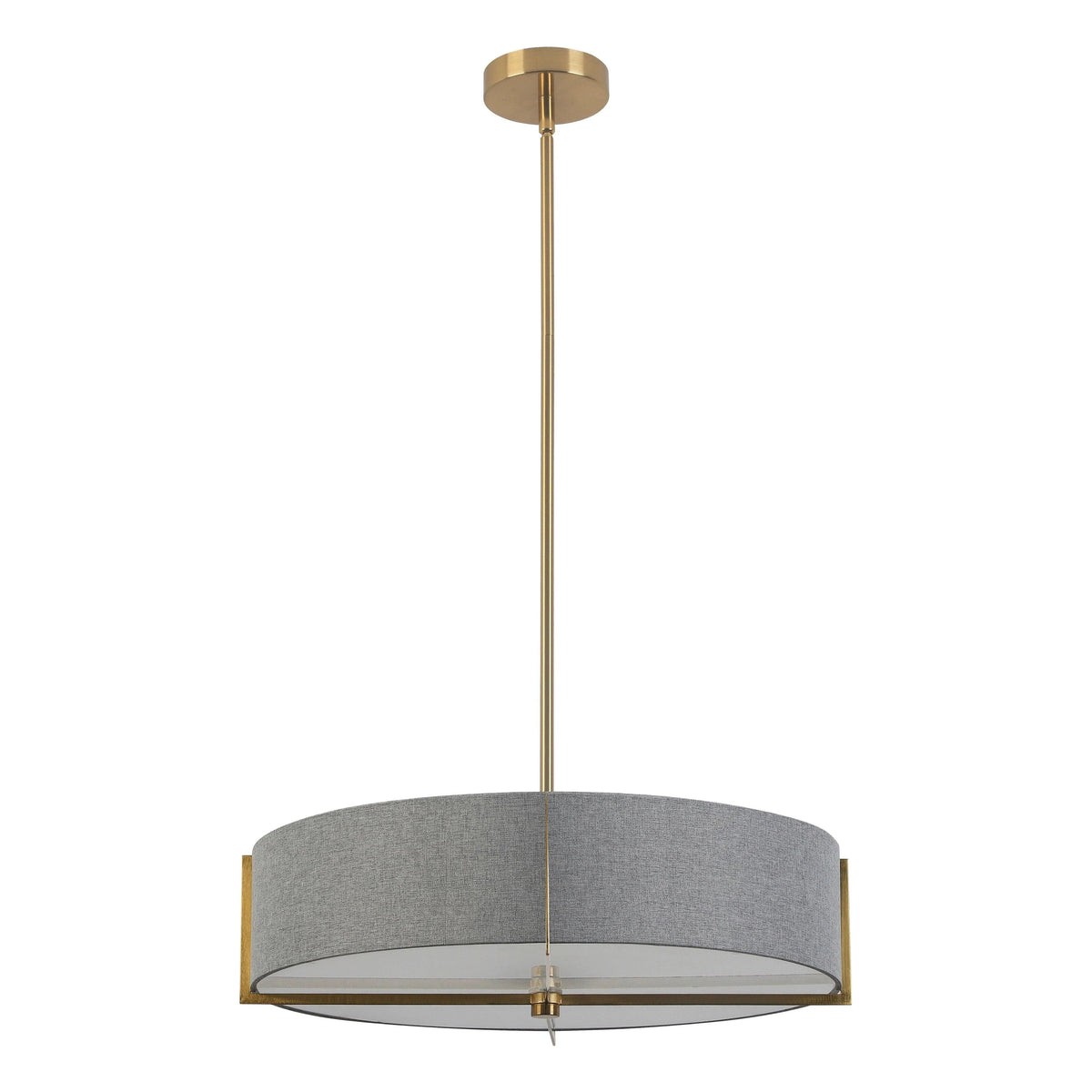 Dainolite - Preston-Pendant - PST-214P-AGB-GRY | Montreal Lighting & Hardware