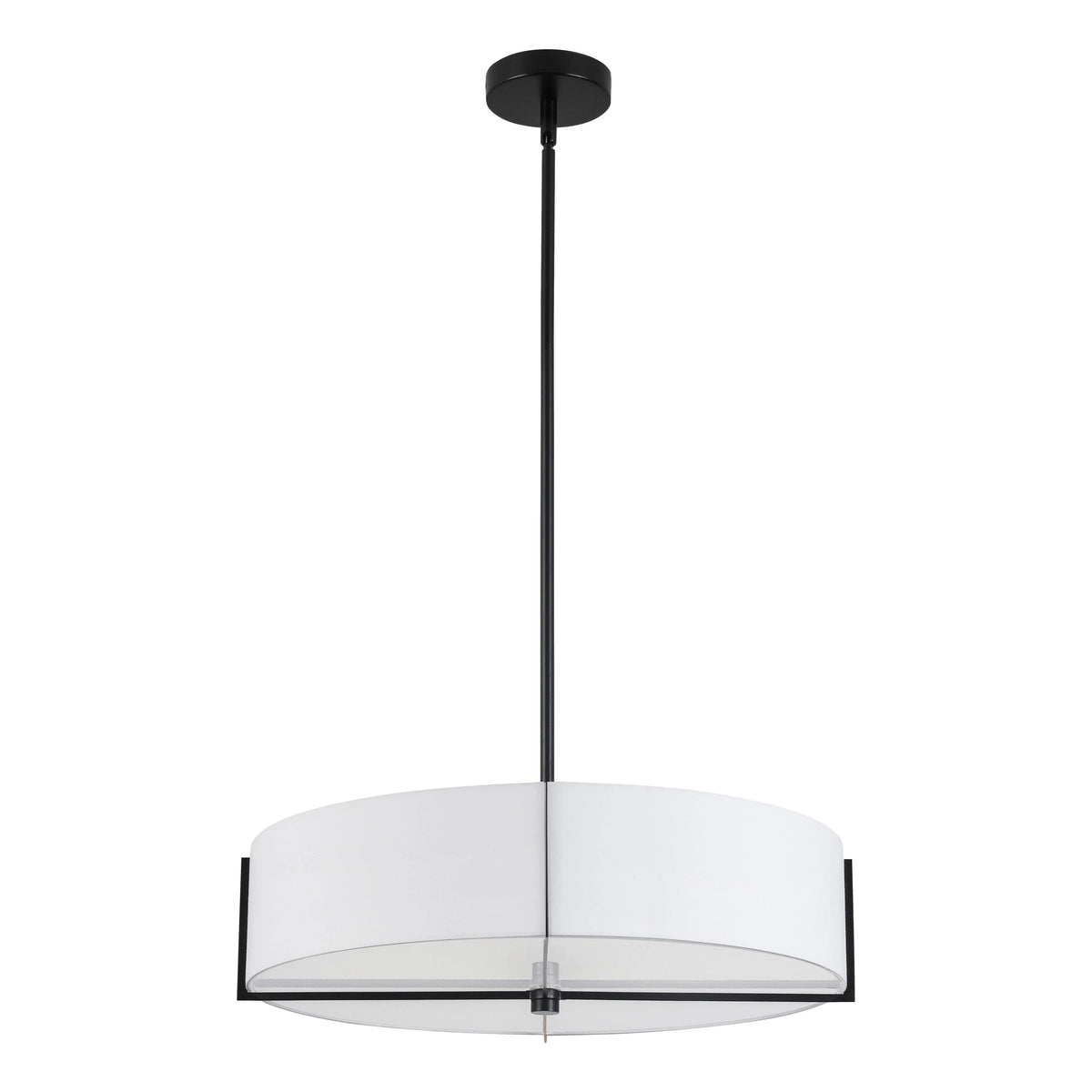 Dainolite - Preston-Pendant - PST-214P-MB-WH | Montreal Lighting & Hardware