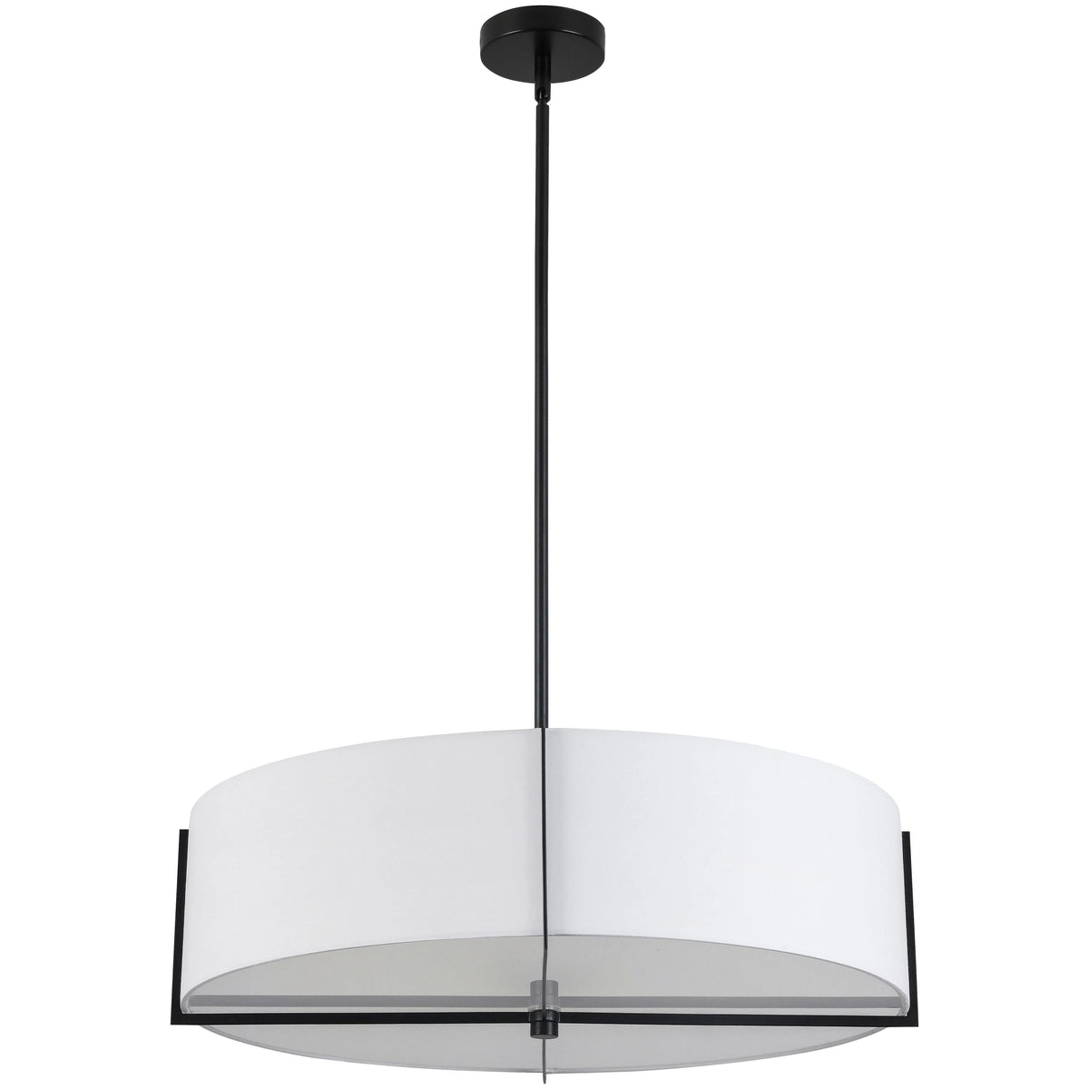 Dainolite - Preston-Pendant - PST-264LP-MB-WH | Montreal Lighting & Hardware