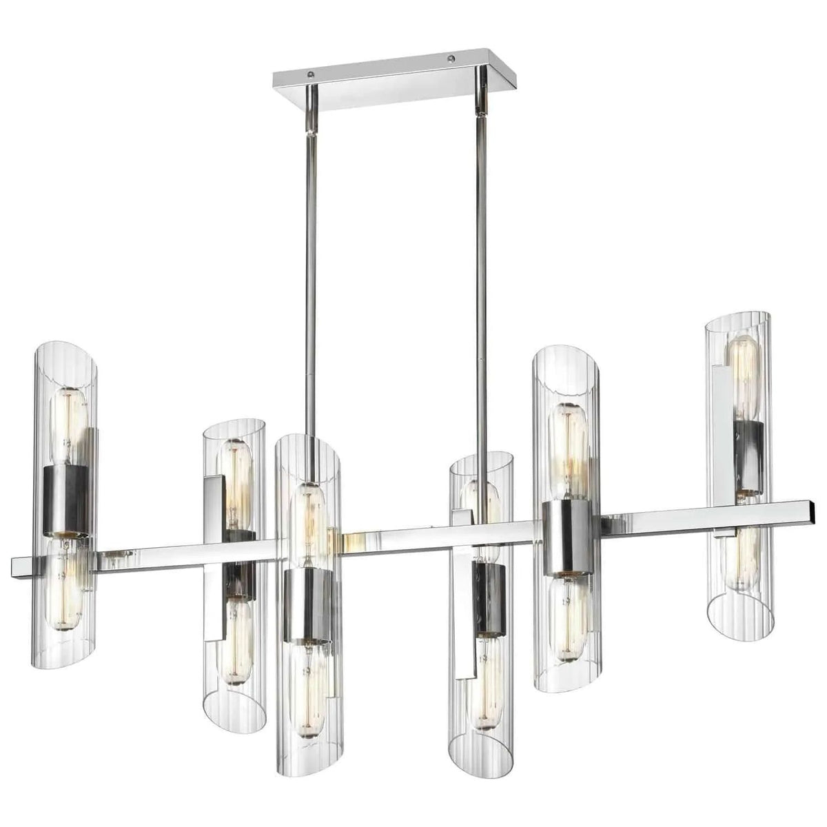 Dainolite - Samantha-Chandelier - SAM-4012HC-PC | Montreal Lighting & Hardware