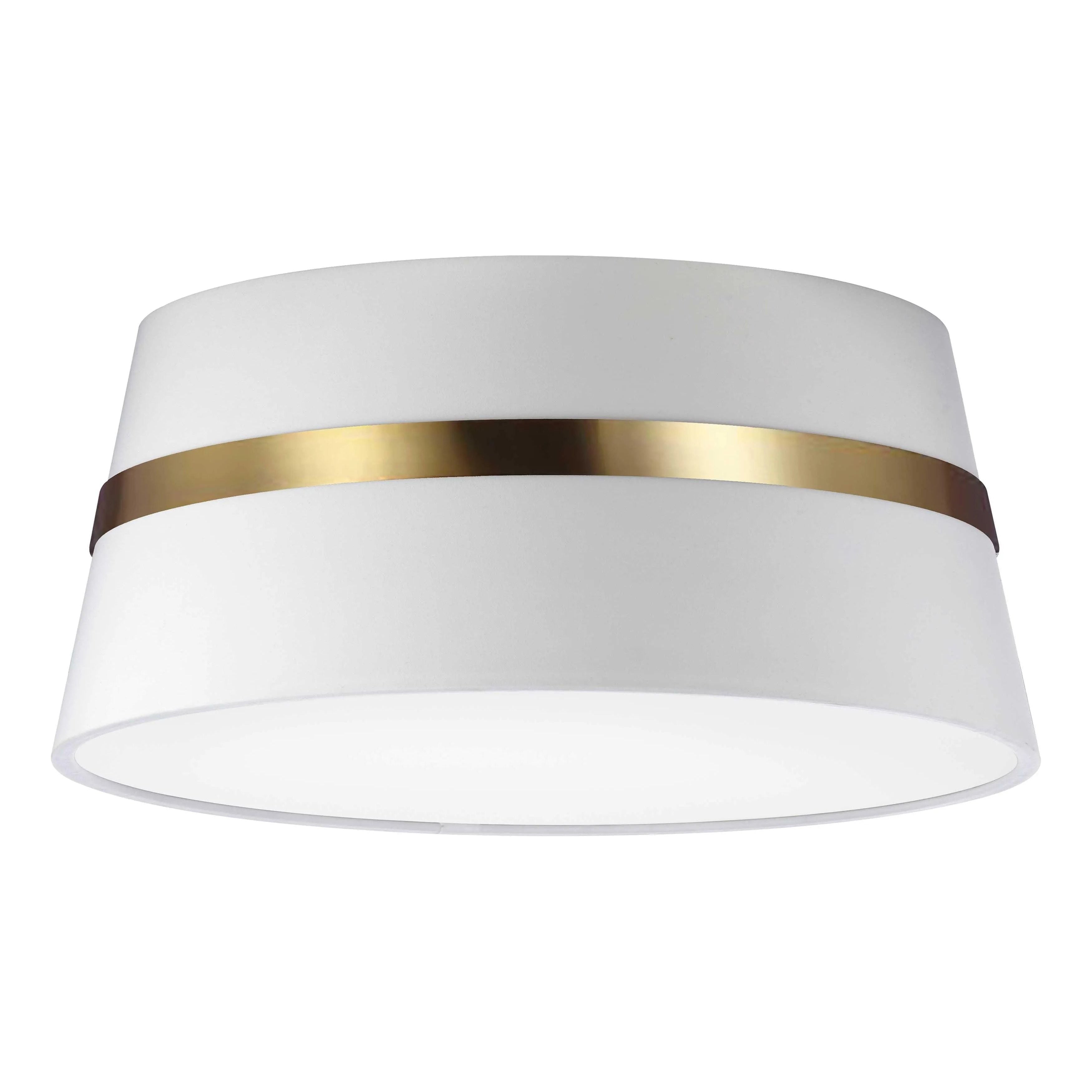 Dainolite - Symphony-Semi-Flush-Mount - SYM-153SF-AGB-WH | Montreal Lighting & Hardware