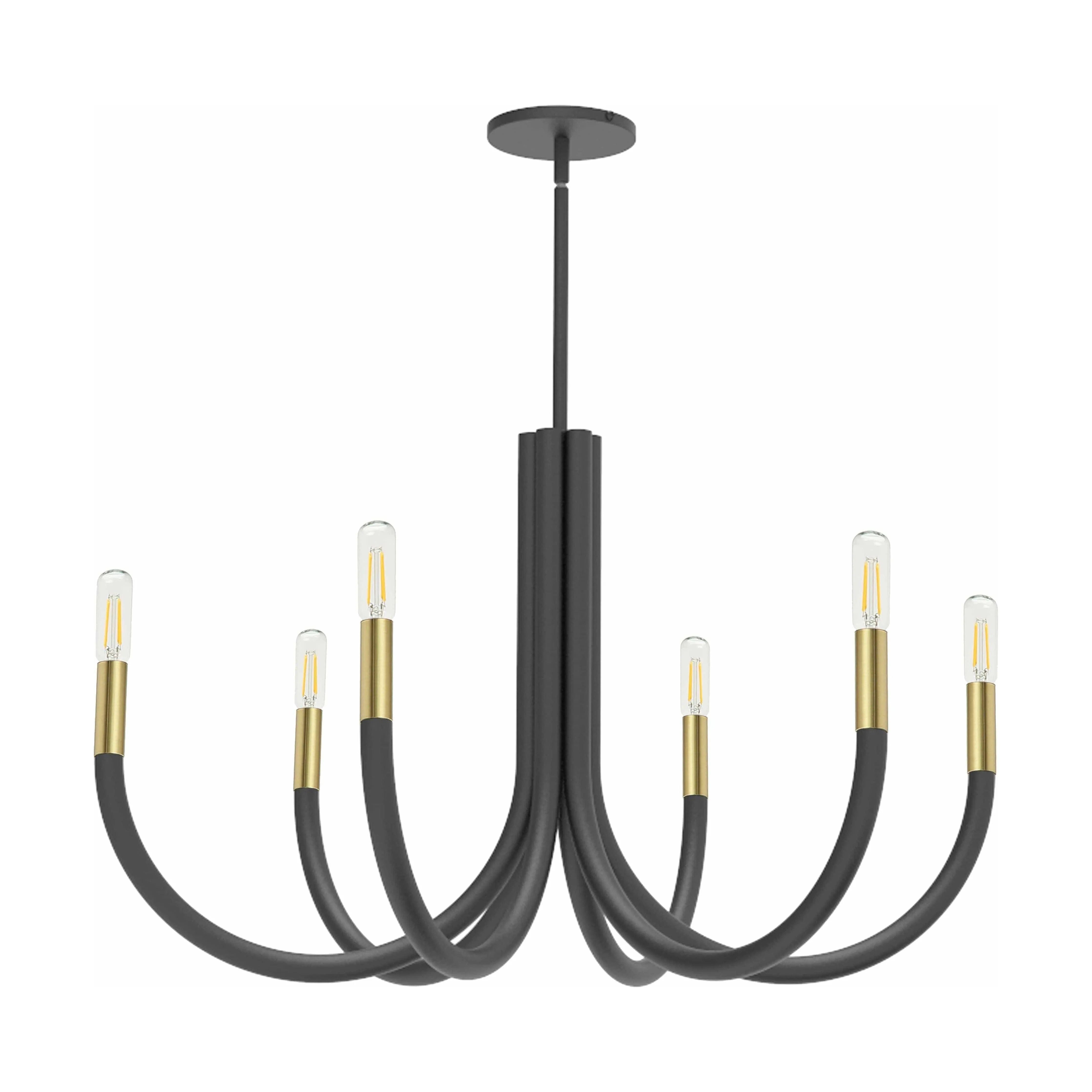 Dainolite - Wand Chandelier - WAN-286C-MB-AGB | Montreal Lighting & Hardware