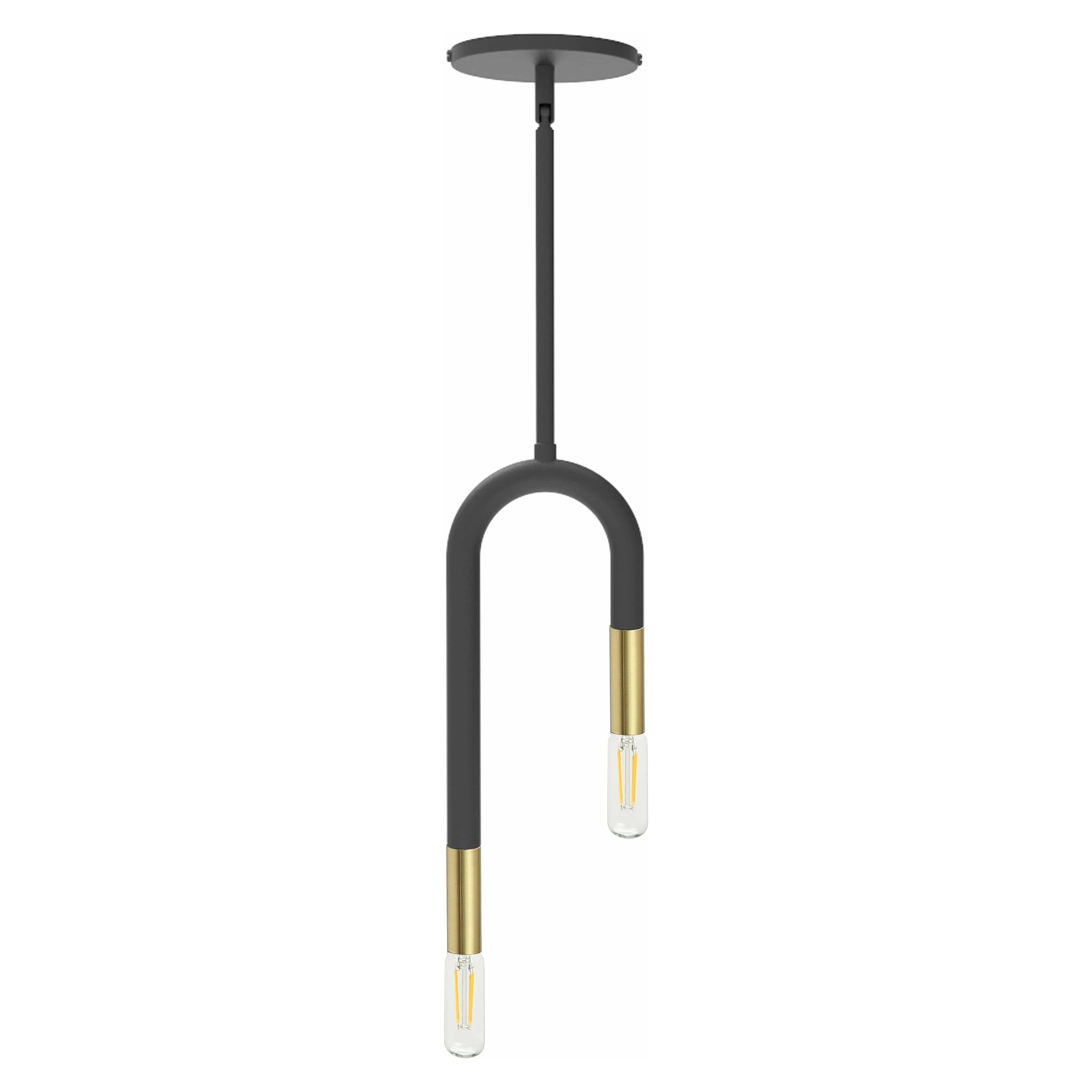 Dainolite - Wand Double Pendant - WAN-152P-MB-AGB | Montreal Lighting & Hardware