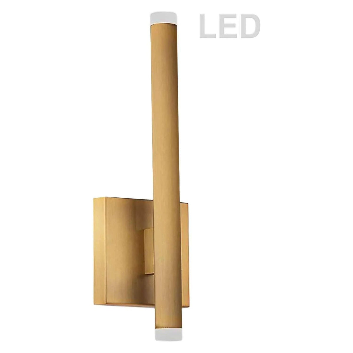 Dainolite - Wilson LED Wall Sconce - WLS-1410LEDW-AGB | Montreal Lighting & Hardware