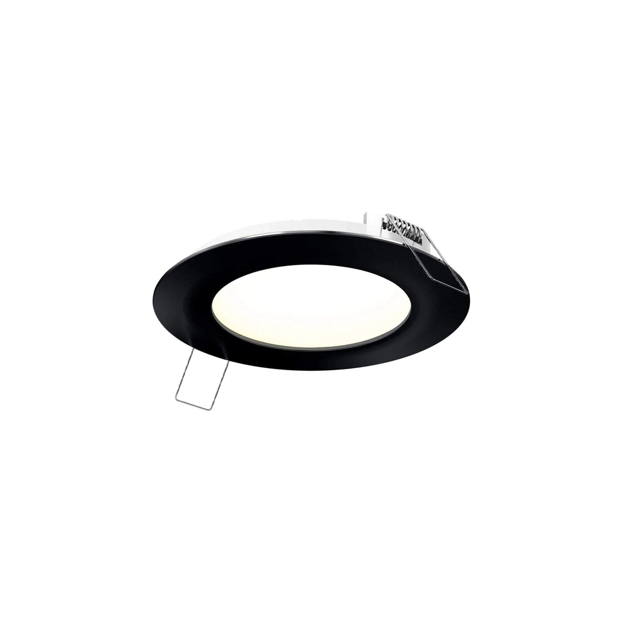 DALS Lighting - 5000 Series 5 Inch Round CCT LED Recessed Panel Light - 5005-CC-BK | Montreal Lighting & Hardware