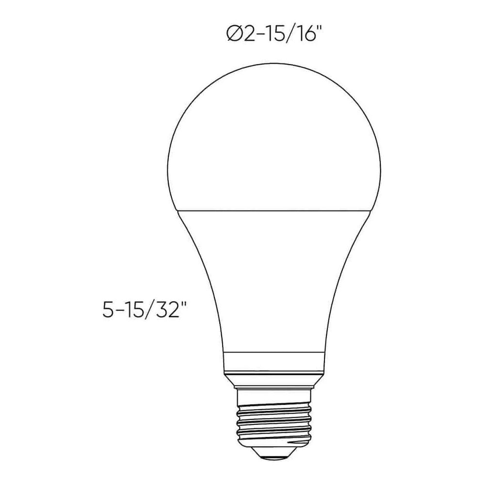 DALS Lighting - DCPro Smart A21 LED Bulb - DCP-BLBA21 | Montreal Lighting & Hardware