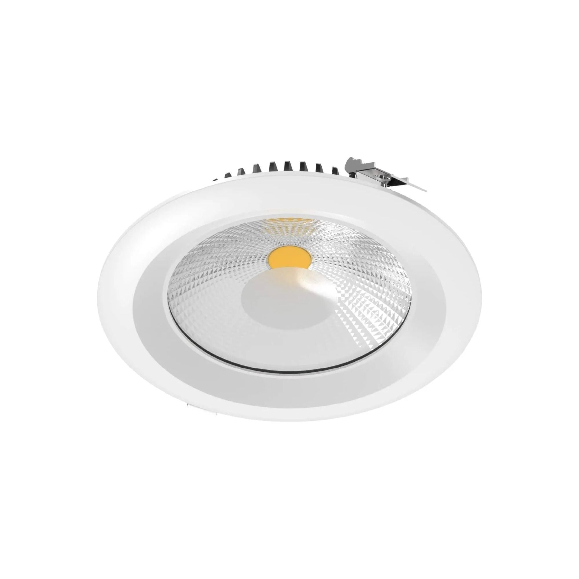 DALS Lighting - HPD 8 Inch High Powered LED Commercial Down Light - HPD8-CC-V-WH | Montreal Lighting & Hardware