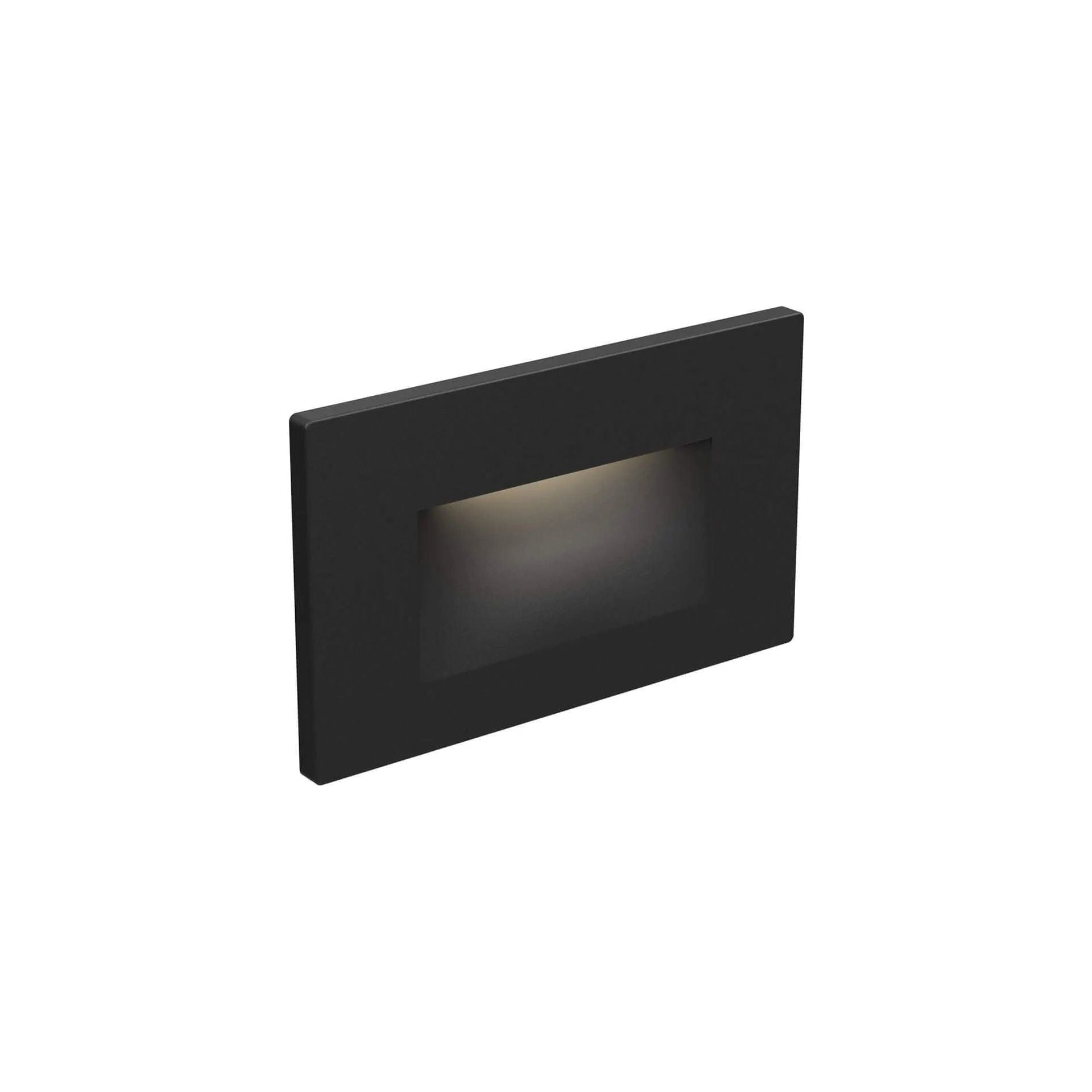 DALS Lighting - LEDSTEP005D Horizontal LED Step Light - LEDSTEP005D-BK | Montreal Lighting & Hardware