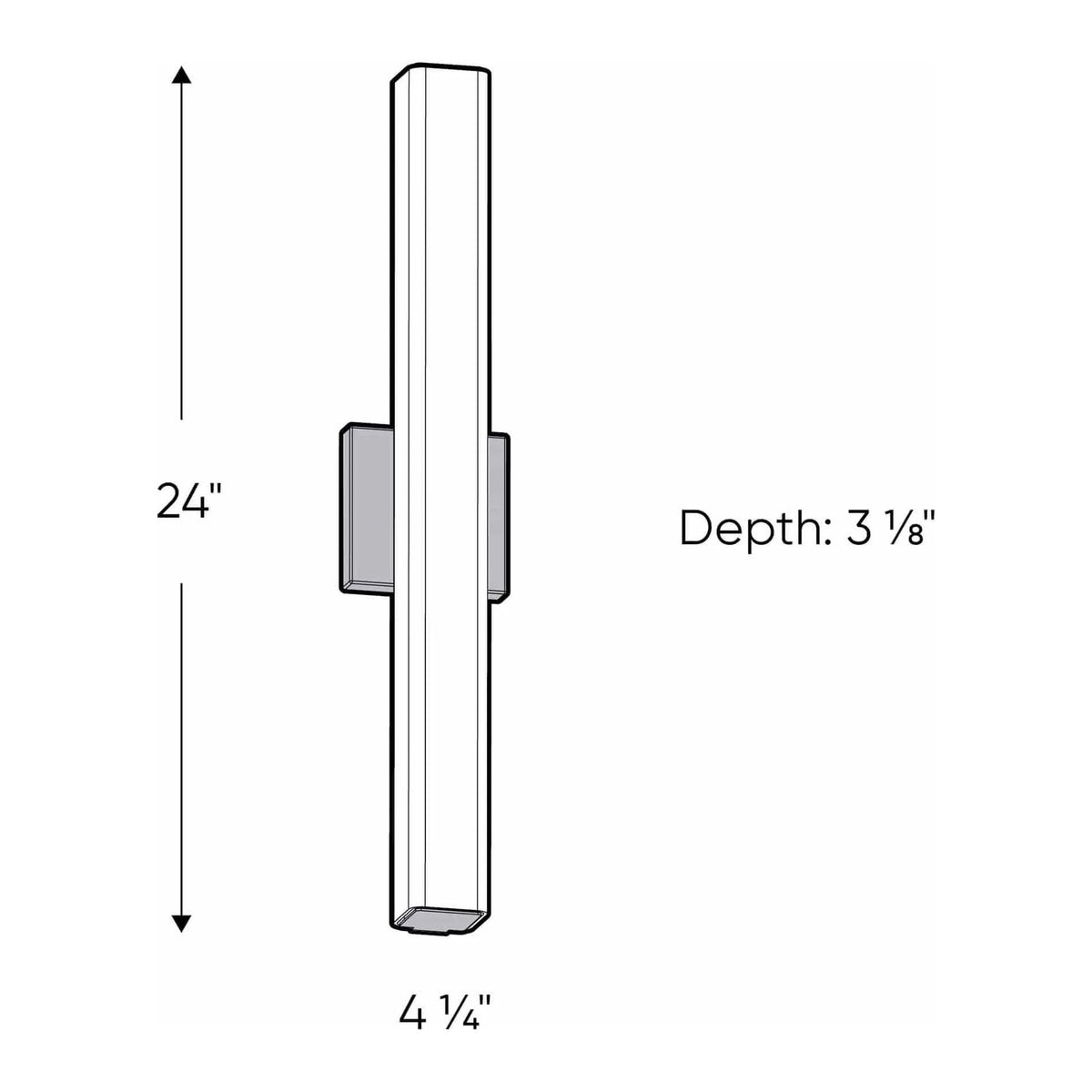 DALS Lighting - LEDVAN001 Vanity Light - LEDVAN001-CC-12CH | Montreal Lighting & Hardware