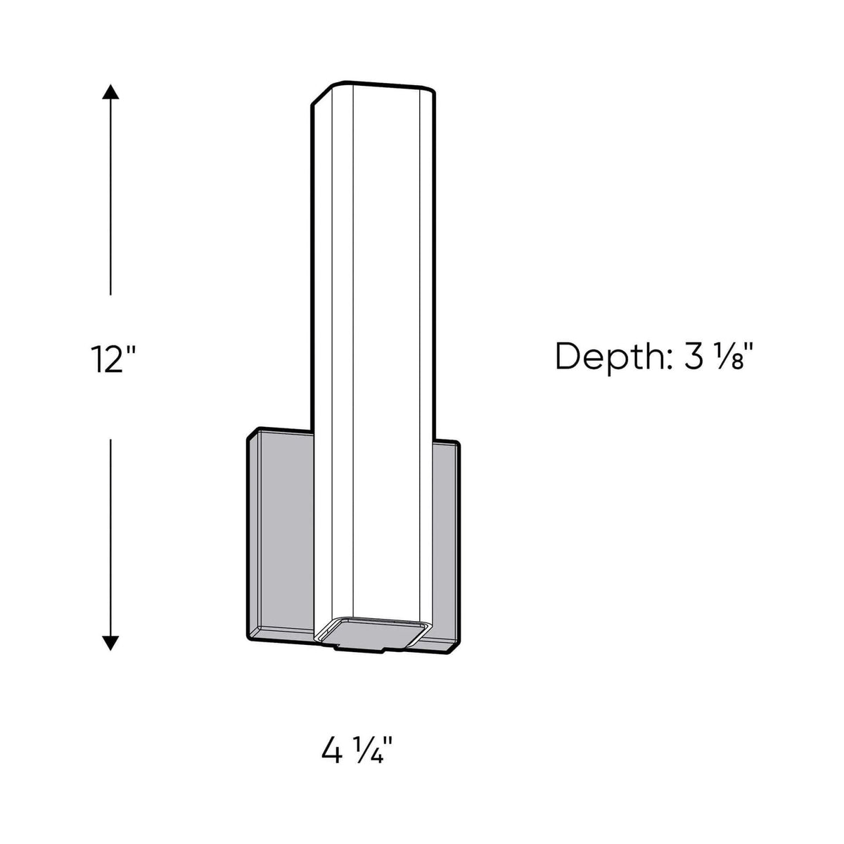 DALS Lighting - LEDVAN001 Vanity Light - LEDVAN001-CC-12CH | Montreal Lighting & Hardware