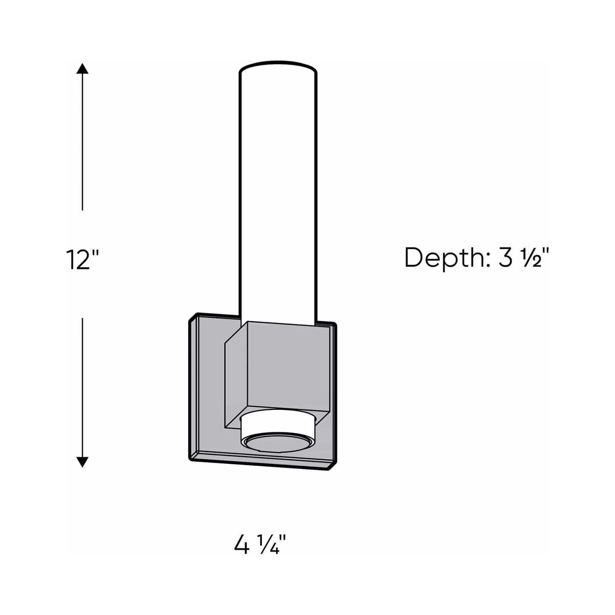 DALS Lighting - LEDVAN002 Vanity Light - LEDVAN002-CC-12CH | Montreal Lighting & Hardware