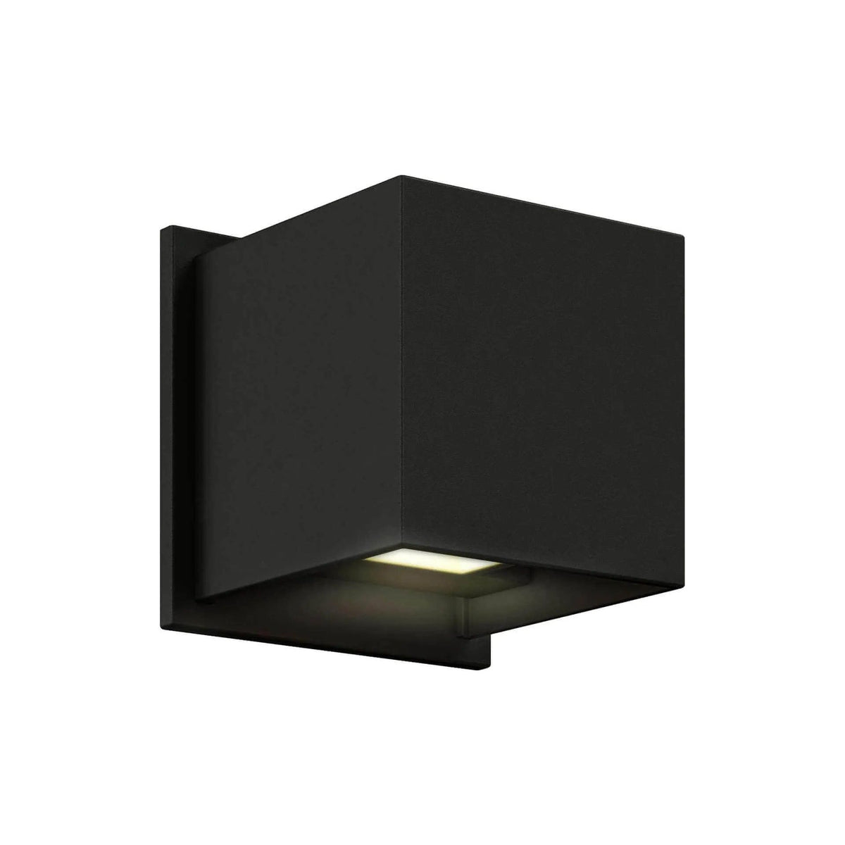 DALS Lighting - LEDWALL001D Square Up/Down LED Wall Light - LEDWALL001D-BK | Montreal Lighting & Hardware