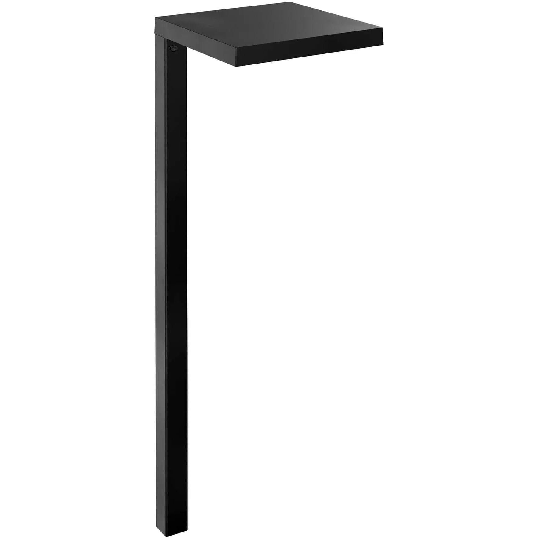 DALS Lighting - LSQP Landscape Square Pathlight - LSQP-CC-BK | Montreal Lighting & Hardware