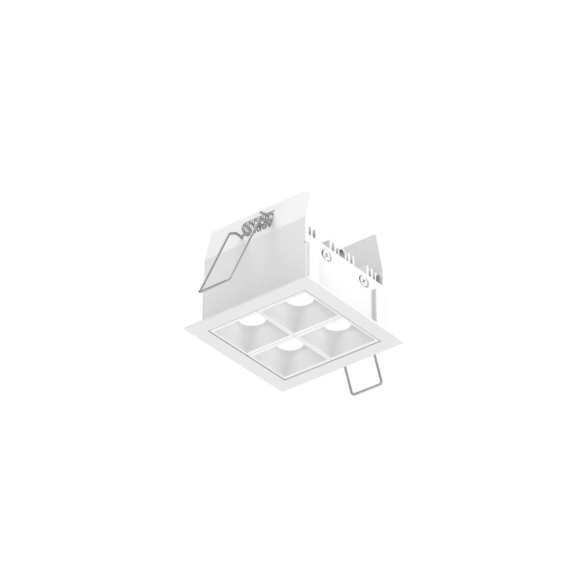 DALS Lighting - MSL Series 4-Module Microspot CCT - MSL4-CC-AWH | Montreal Lighting & Hardware