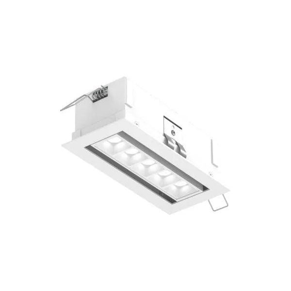 DALS Lighting - MSL Series 5-Module Adjustable Microspot - MSL5G-CC-AWH | Montreal Lighting & Hardware