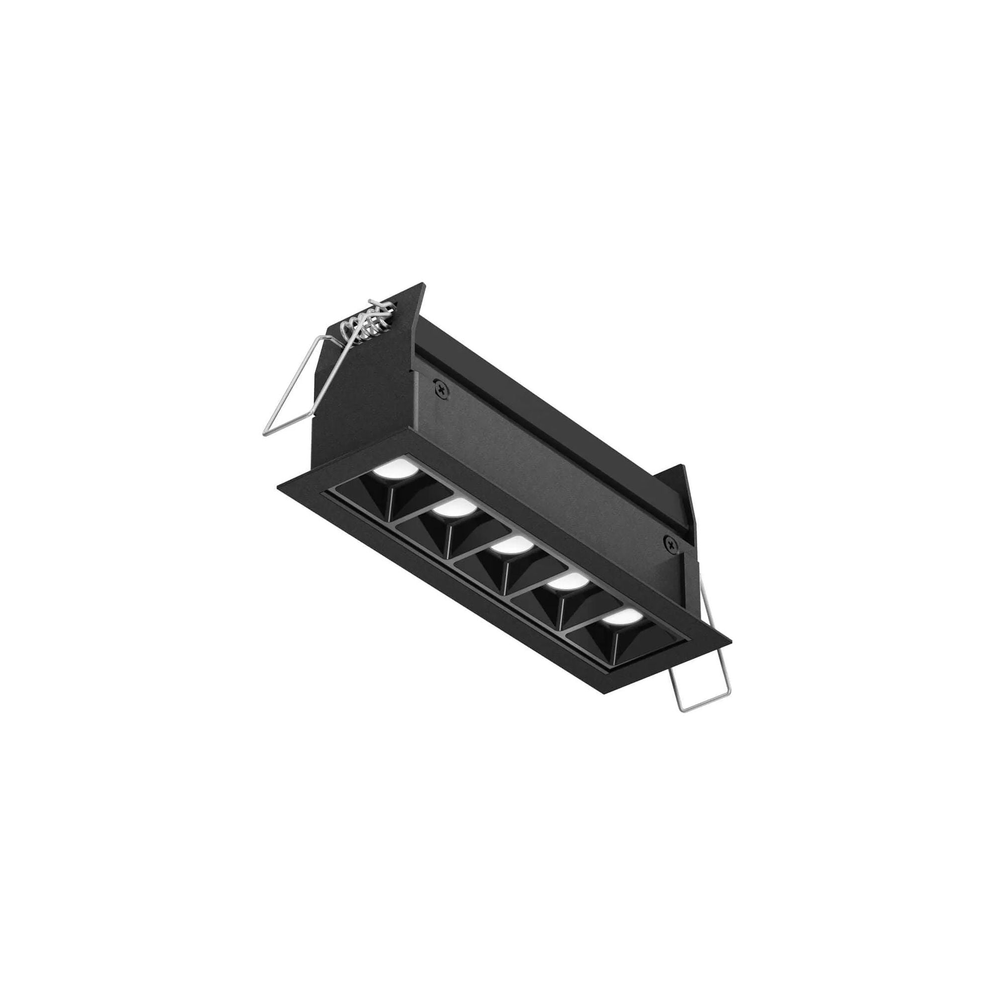 DALS Lighting - MSL Series 5-Module Microspot CCT - MSL5-CC-BK | Montreal Lighting & Hardware