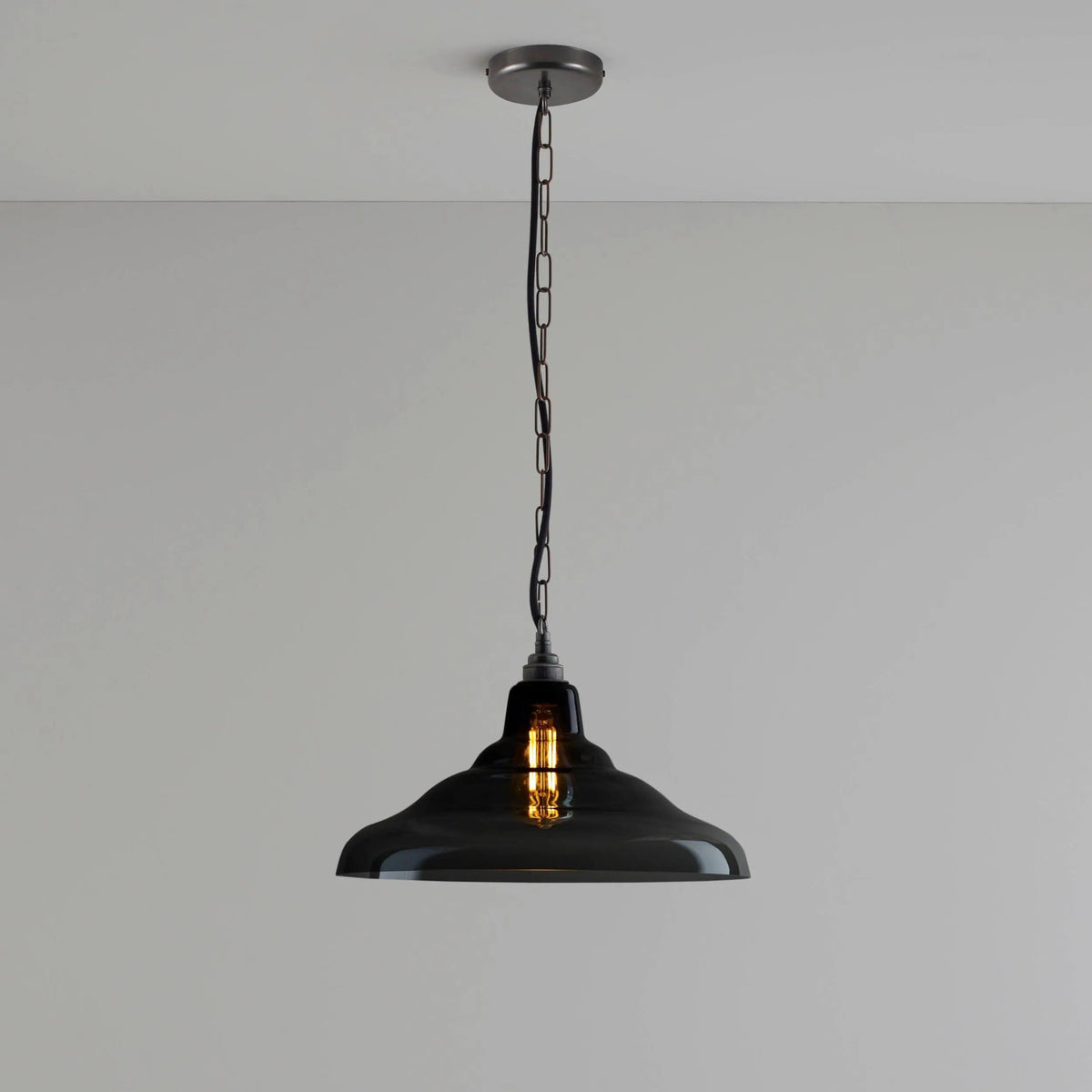 Davey Lighting - Glass School Pendant Light - US-DP8200/M/AN/WE | Montreal Lighting & Hardware