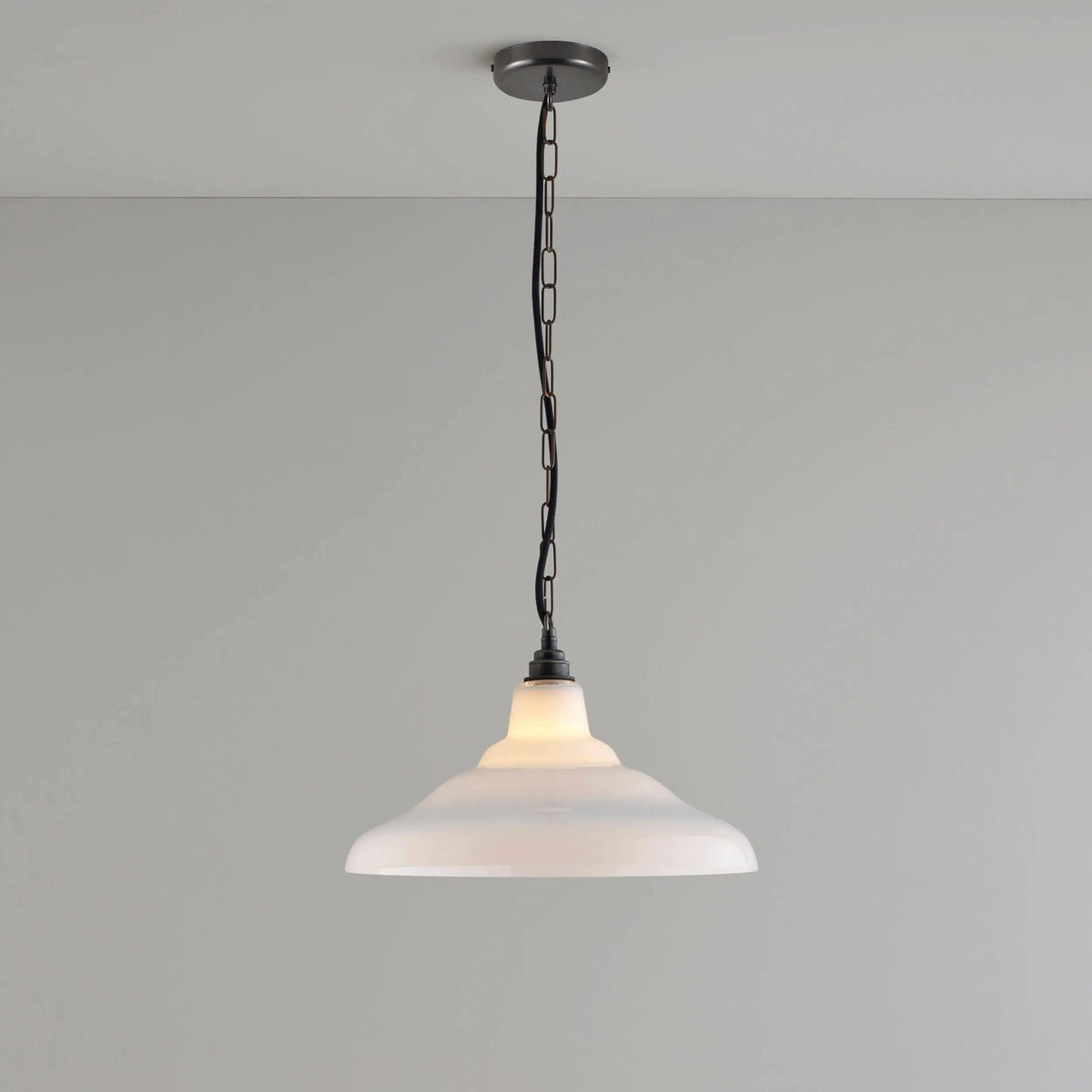 Davey Lighting - Glass School Pendant Light - US-DP8200/M/OP/WE | Montreal Lighting & Hardware