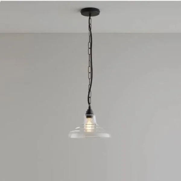 Davey Lighting - Glass School Pendant Light - US-DP8200/S/AN/BR | Montreal Lighting & Hardware