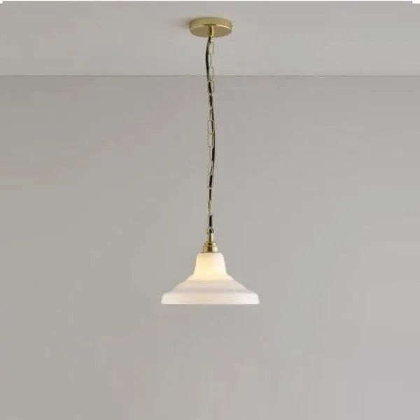 Davey Lighting - Glass School Pendant Light - US-DP8200/S/AN/BR | Montreal Lighting & Hardware