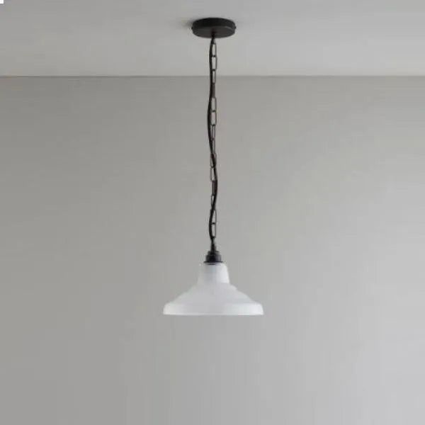 Davey Lighting - Glass School Pendant Light - US-DP8200/S/AN/BR | Montreal Lighting & Hardware