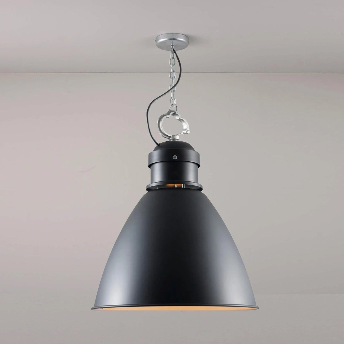 Davey Lighting - Large 7380 Pendant - US-DP7380/L/BL | Montreal Lighting & Hardware