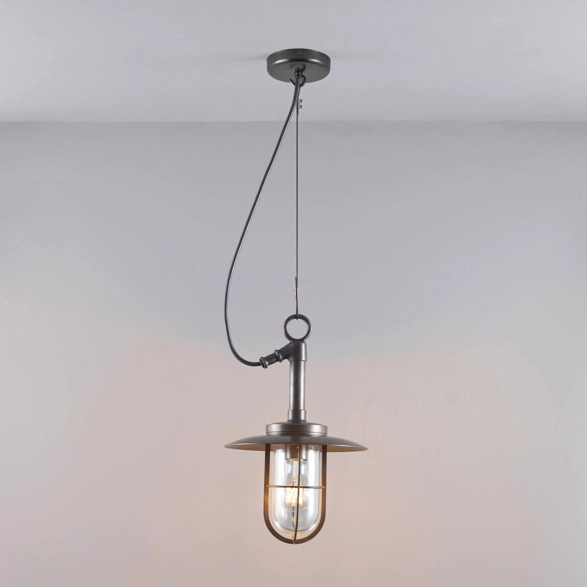 Davey Lighting - Ship's Well Glass Pendant 7523 - US-DP7523/PE/BR/WE/CL | Montreal Lighting & Hardware