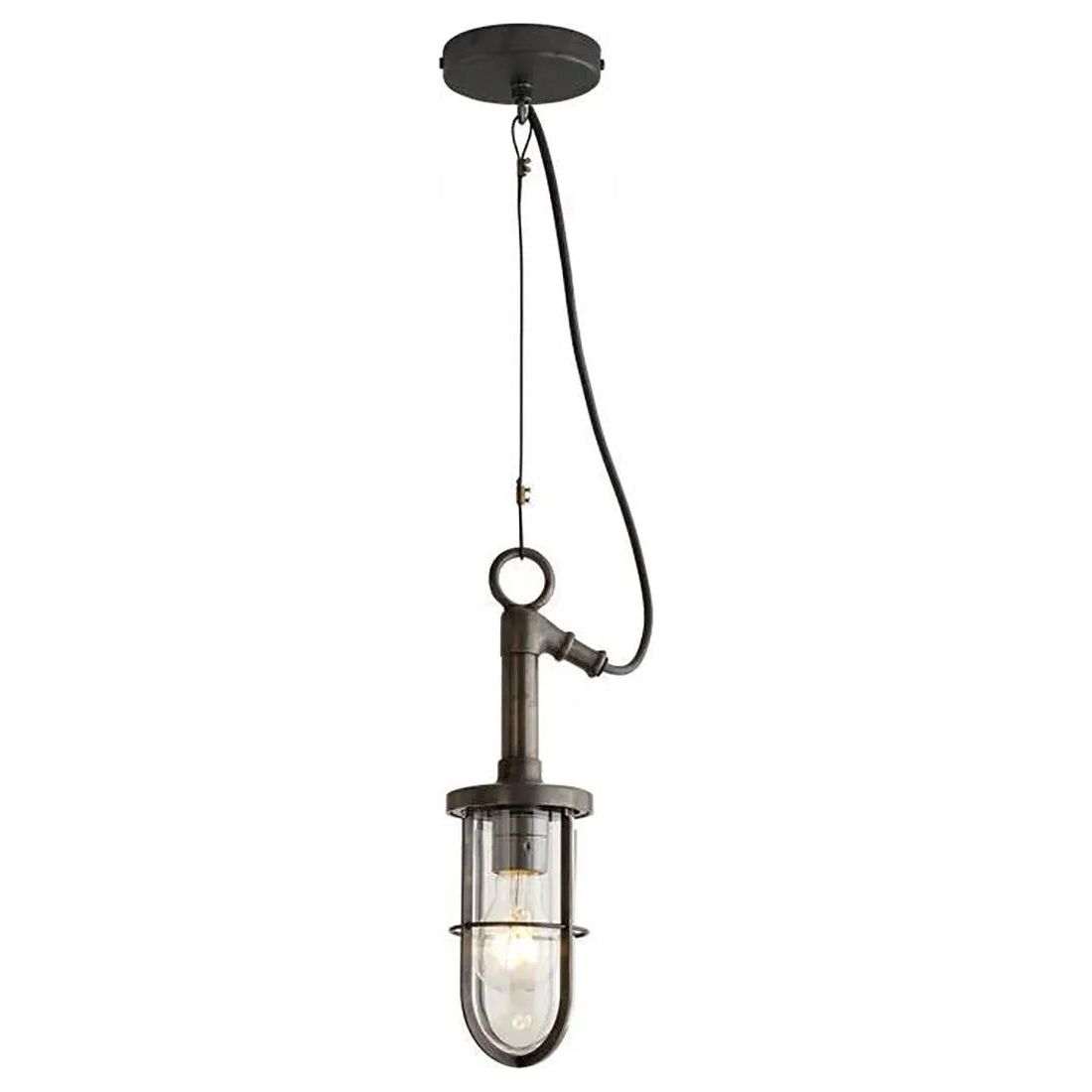 Davey Lighting - Ship's Well Glass Pendant 7524 - US-DP7524/PE/BR/WE/CL | Montreal Lighting & Hardware