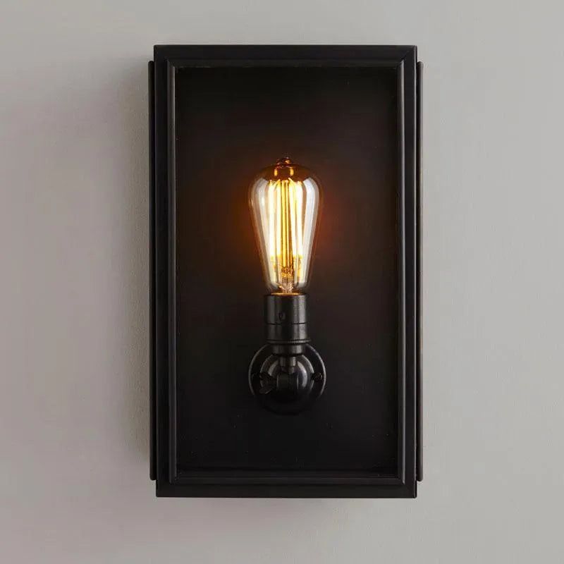 Davey Lighting - Small Box Wall Light 7641 (Externally Glazed) - US-DP7641/BR/WE/CL | Montreal Lighting & Hardware