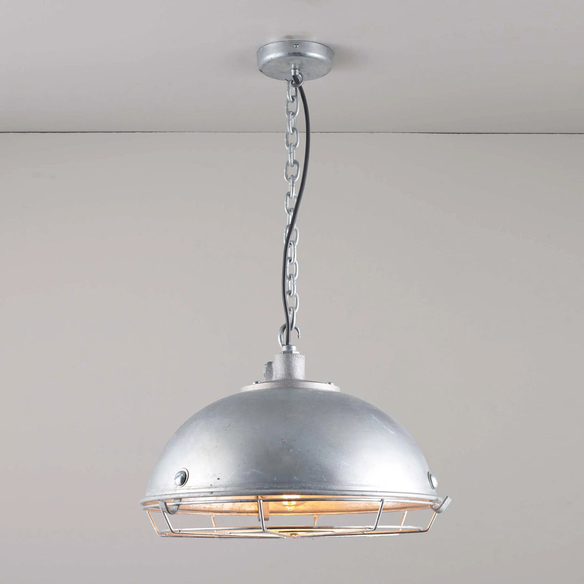 Davey Lighting - Steel Working Pendant Light 7238 - US-DP7238/GA/1ES | Montreal Lighting & Hardware