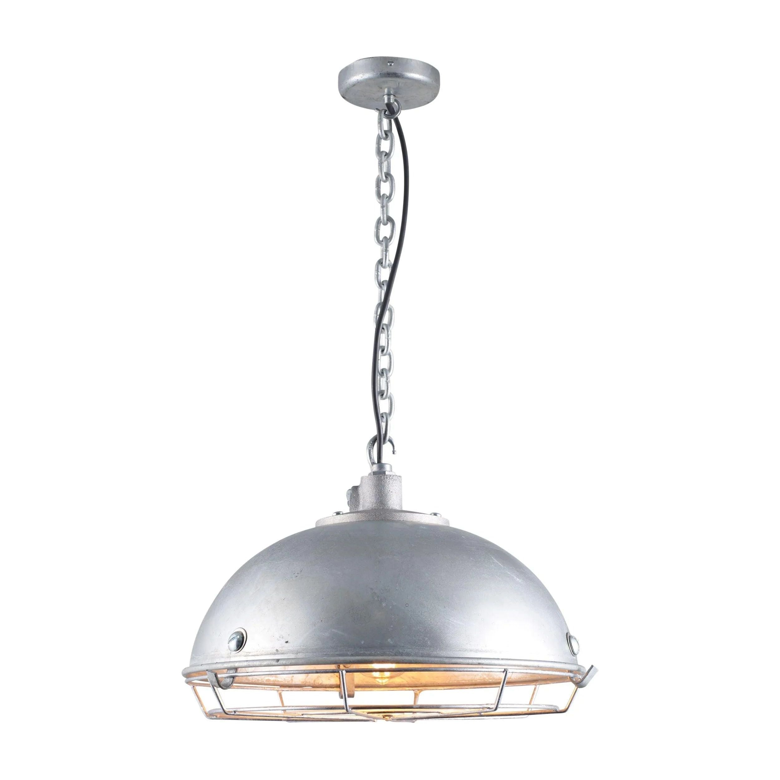 Davey Lighting - Steel Working Pendant Light 7238 - US-DP7238/GA/1ES | Montreal Lighting & Hardware