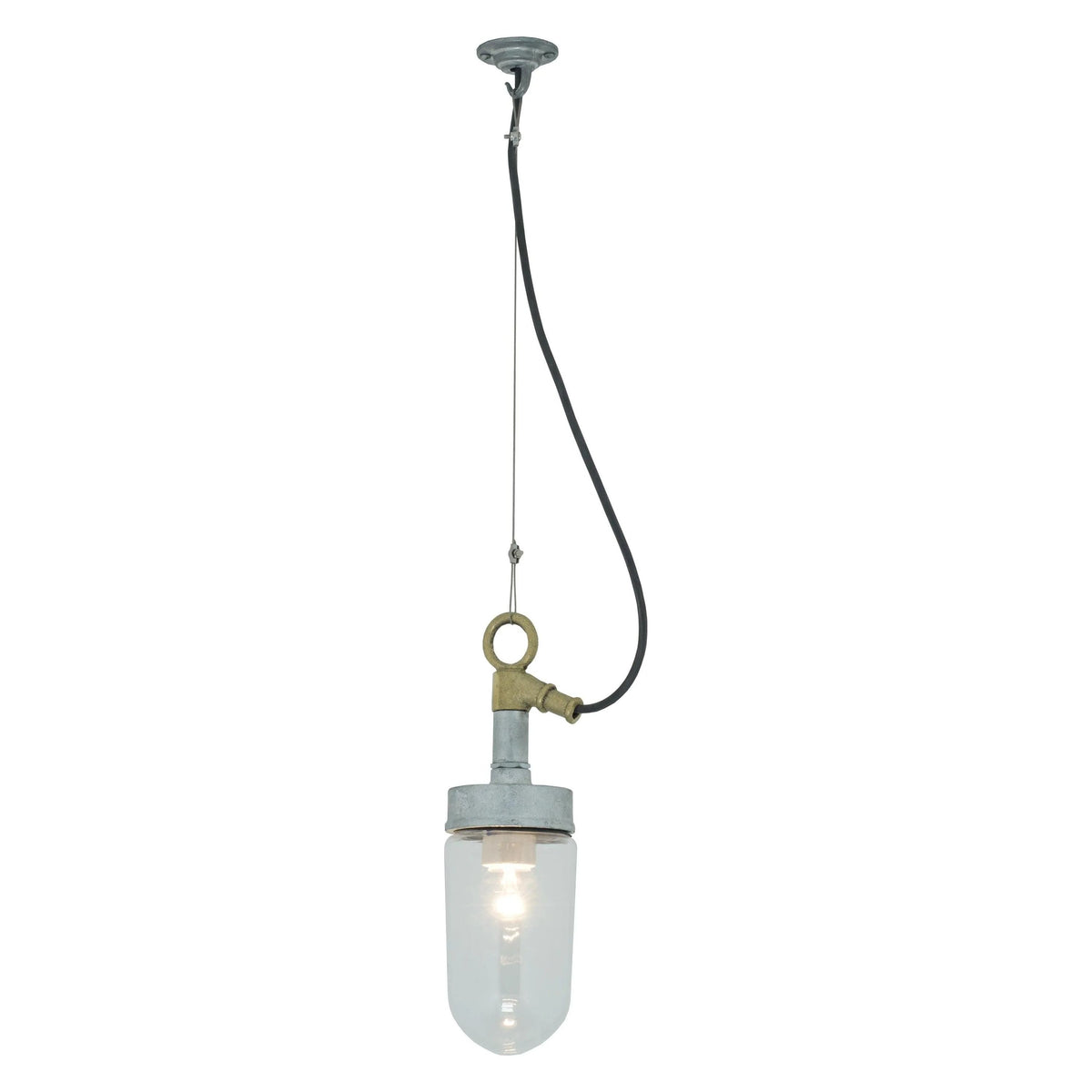 Davey Lighting - Well Glass Pendant 7679 - US-DP7679/GA/CL | Montreal Lighting & Hardware