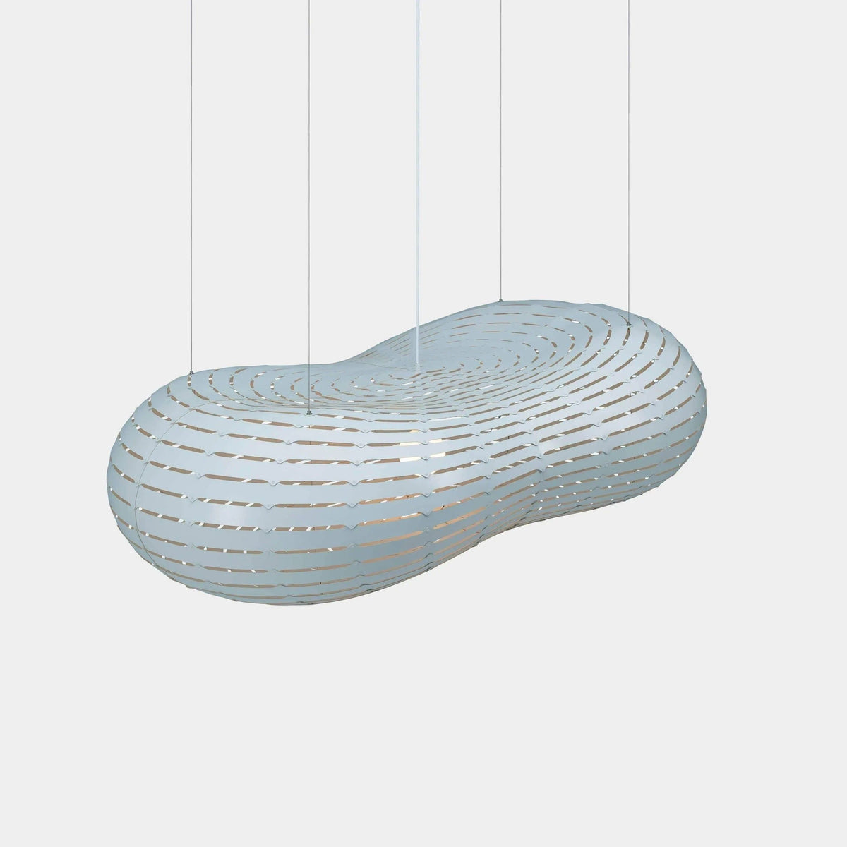 David Trubridge - Cloud Suspension - CLO-LARG-WHI-WHI | Montreal Lighting & Hardware