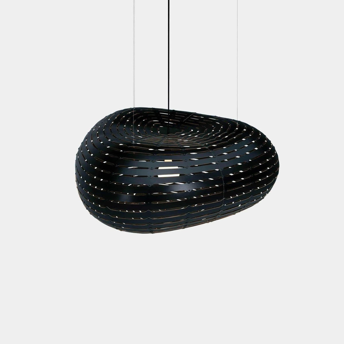 David Trubridge - Cloud Suspension - CLO-SMAL-BLK-BLK | Montreal Lighting & Hardware