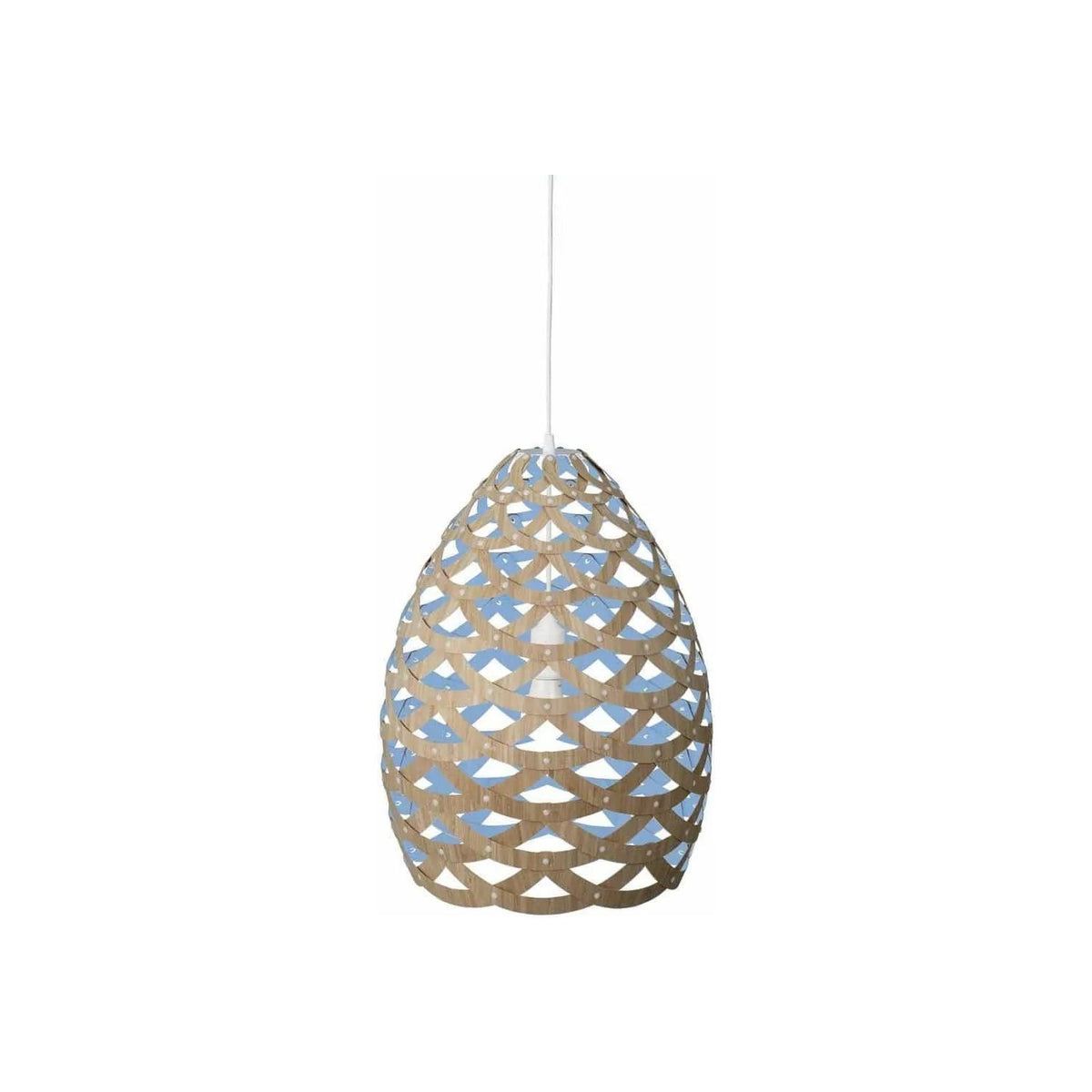 David Trubridge - Tui 500 Pendant - TUI-SMAL-BMB-BLU-ASM-PAK | Montreal Lighting & Hardware