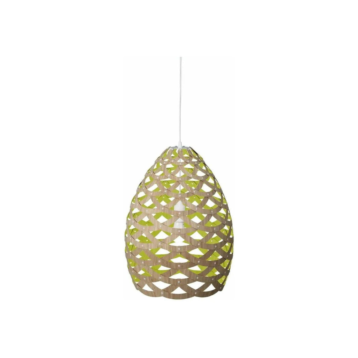 David Trubridge - Tui 500 Pendant - TUI-SMAL-BMB-LIM-ASM-PAK | Montreal Lighting & Hardware