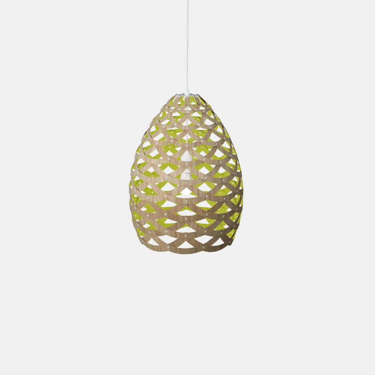 David Trubridge - Tui 500 Pendant - TUI-SMAL-LIM-BMB-ASM-PAK | Montreal Lighting & Hardware