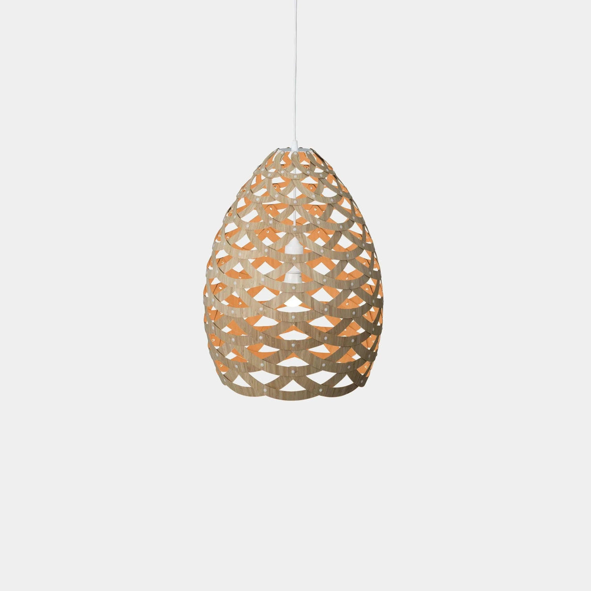 David Trubridge - Tui 500 Pendant - TUI-SMAL-ORA-BMB-ASM-PAK | Montreal Lighting & Hardware