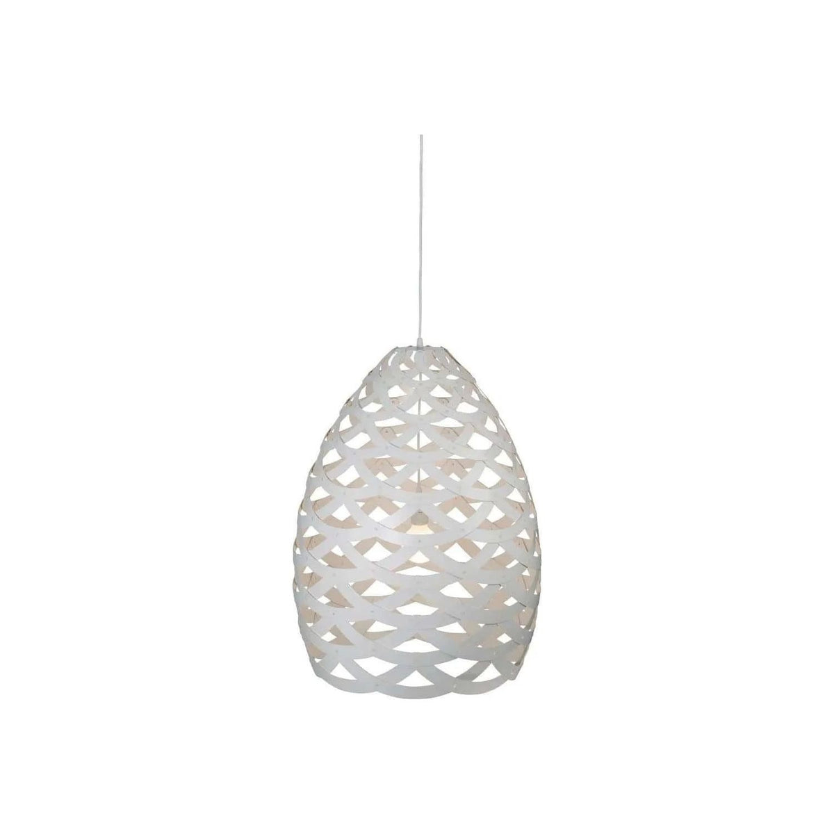 David Trubridge - Tui 500 Pendant - TUI-SMAL-WHI-WHI-ASM-PAK | Montreal Lighting & Hardware