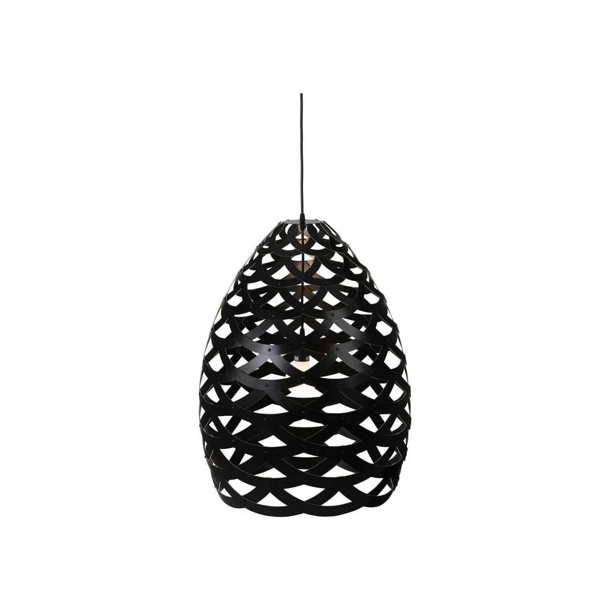 David Trubridge - Tui 680 Pendant - TUI-MEDI-BLK-BLK-ASM-PAK | Montreal Lighting & Hardware