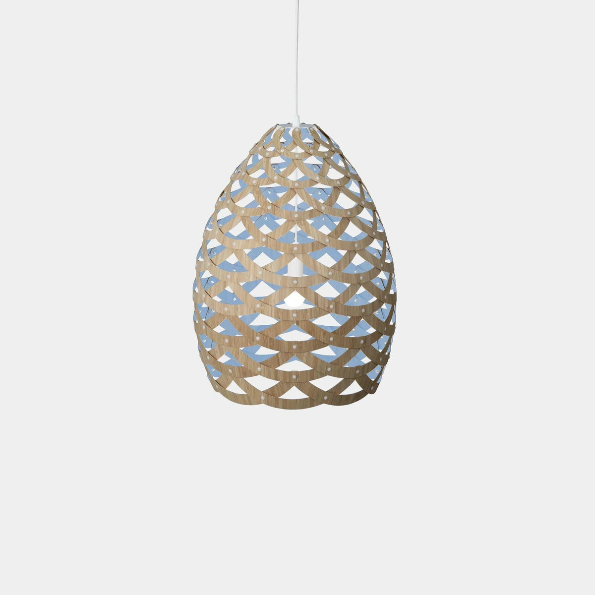 David Trubridge - Tui 680 Pendant - TUI-MEDI-BLU-BMB-ASM-PAK | Montreal Lighting & Hardware