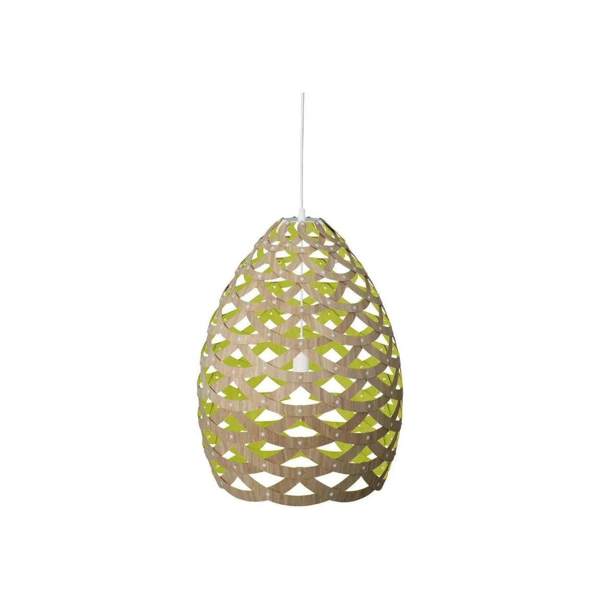 David Trubridge - Tui 680 Pendant - TUI-MEDI-BMB-LIM-ASM-PAK | Montreal Lighting & Hardware