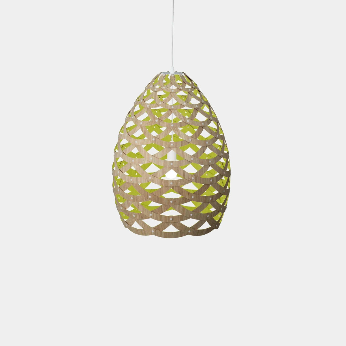 David Trubridge - Tui 680 Pendant - TUI-MEDI-LIM-BMB-ASM-PAK | Montreal Lighting & Hardware