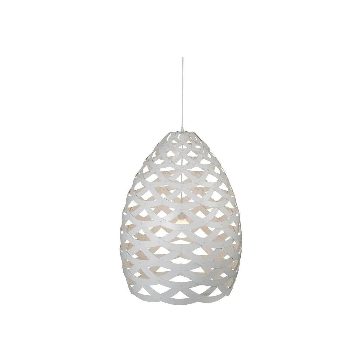 David Trubridge - Tui 680 Pendant - TUI-MEDI-WHI-WHI-ASM-PAK | Montreal Lighting & Hardware