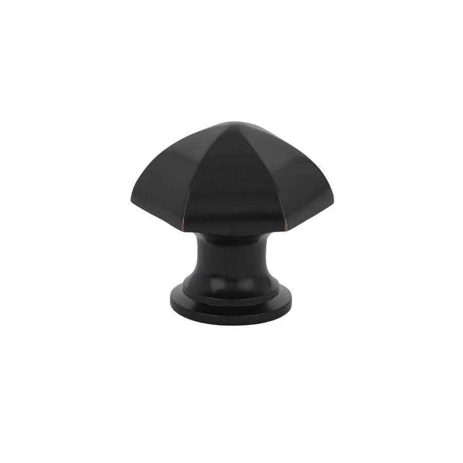 Emtek - Hexagon Knob - 86119US10B | Montreal Lighting & Hardware