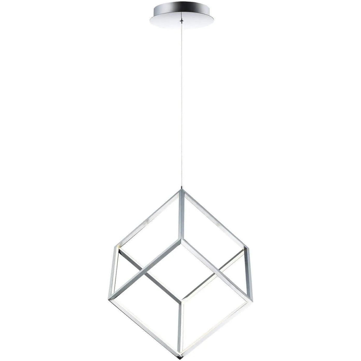 ET2 Lighting - 4 Square LED Pendant - E30582-BK | Montreal Lighting & Hardware