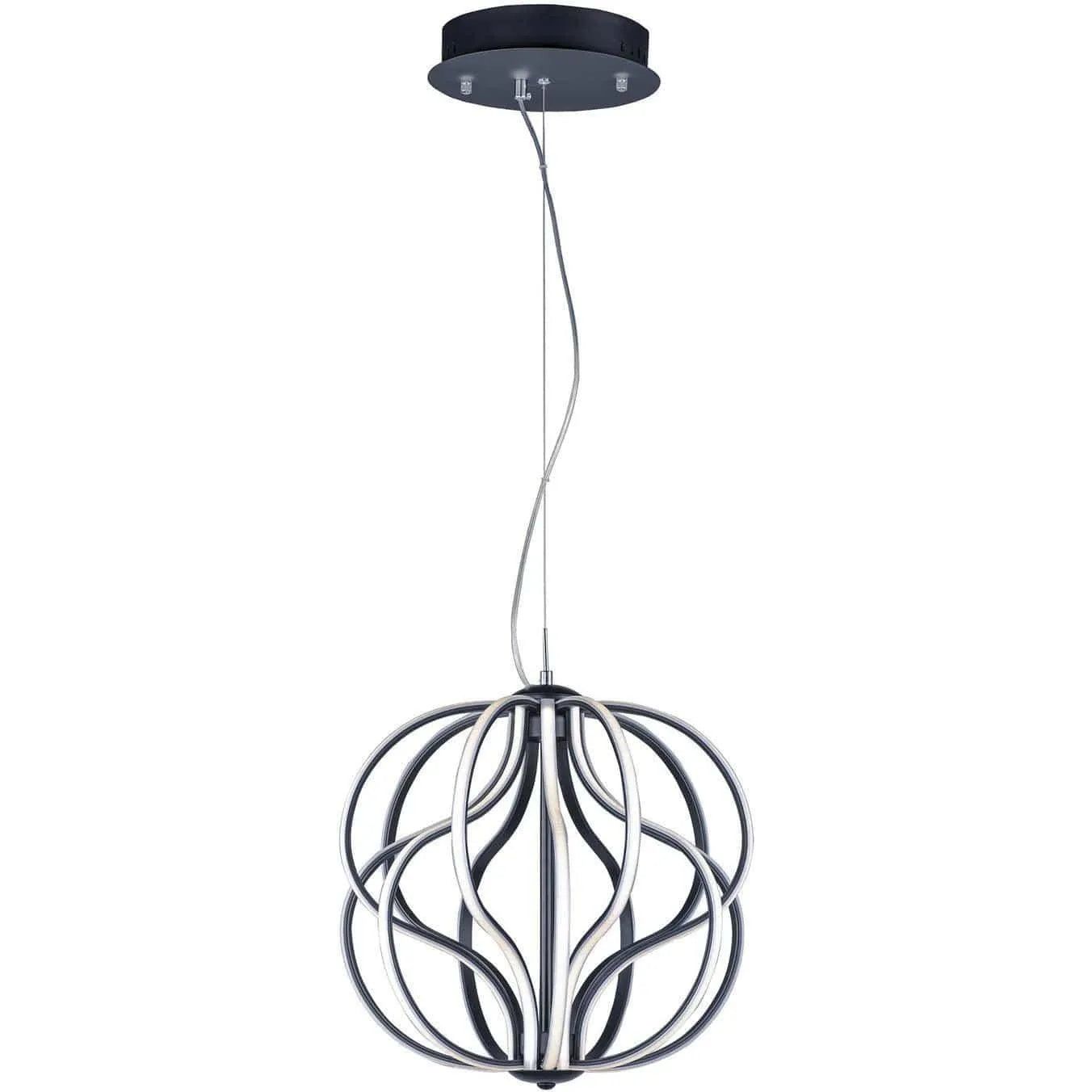 ET2 Lighting - Aura LED Pendant - E21174-BK | Montreal Lighting & Hardware