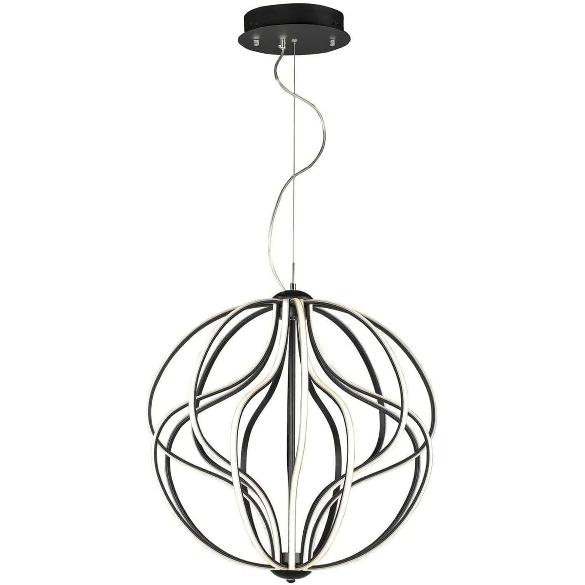 ET2 Lighting - Aura LED Pendant - E21176-BK | Montreal Lighting & Hardware