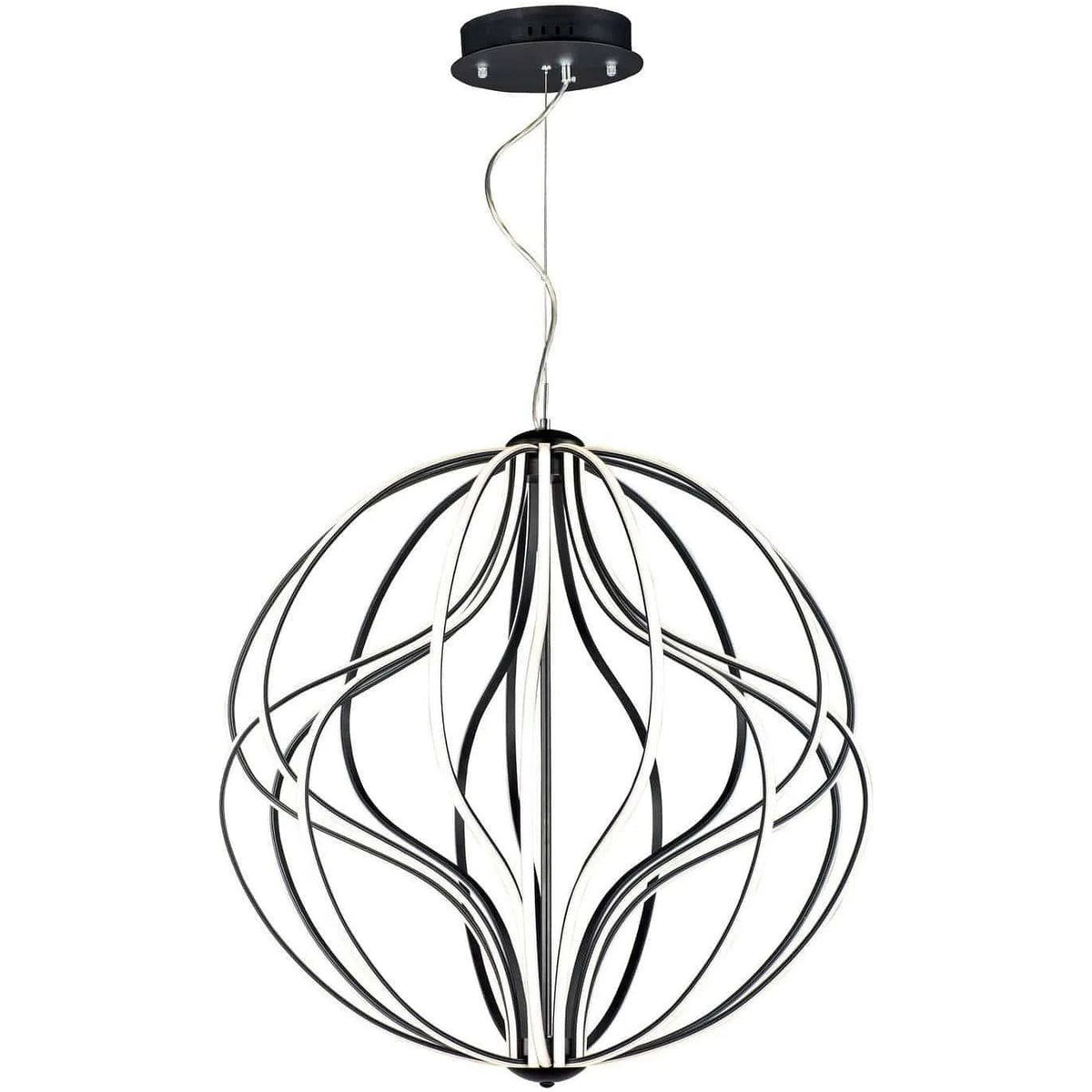 ET2 Lighting - Aura LED Pendant - E21178-BK | Montreal Lighting & Hardware