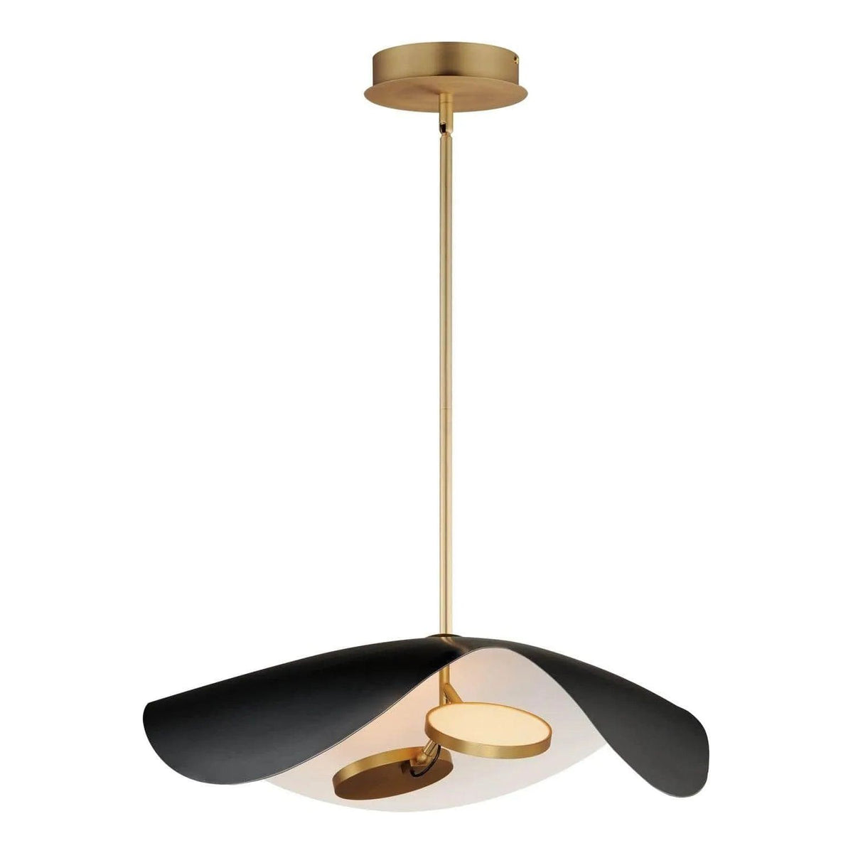 ET2 Lighting - Carmen LED Pendant - E24964-WTBK | Montreal Lighting & Hardware